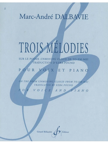Trois mélodies Visuell